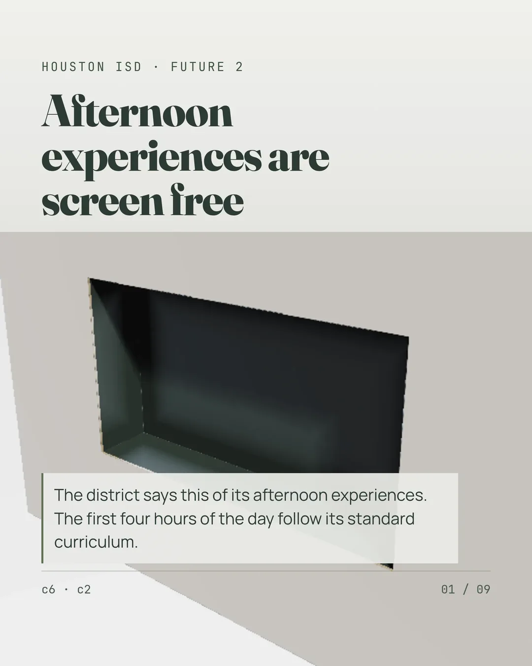 Cover slide, Future 2, and the rule not yet written