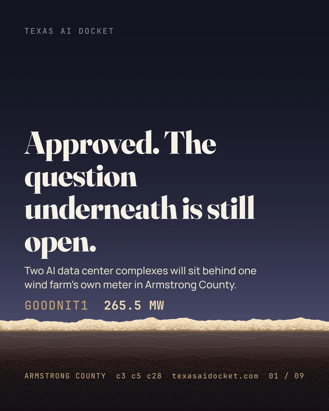 Cover slide, The order stands and the question underneath it is open, Docket 59220